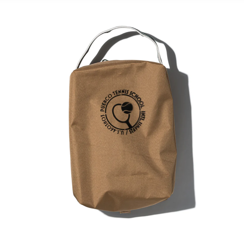 Rubberized Fabric Clubhouse Shoes Bag
